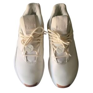 PUMA Women's White Cream Sneakers Sz US 7 Eur 37.5 NWOB